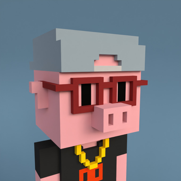 Meebit #7629 — Portrait