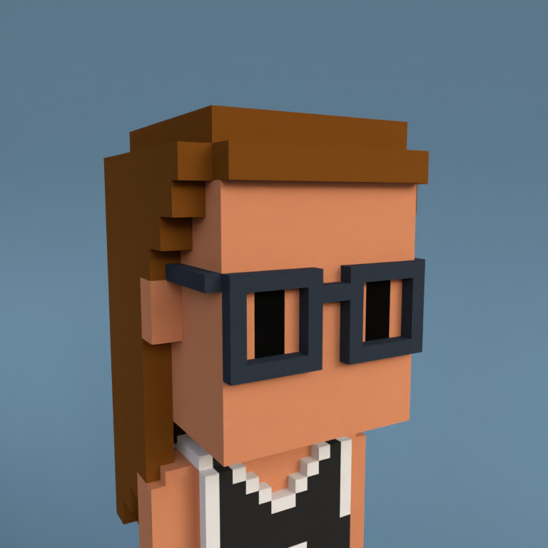 Meebit #7631 — Portrait