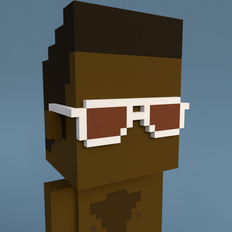 Meebit #7632 — Portrait