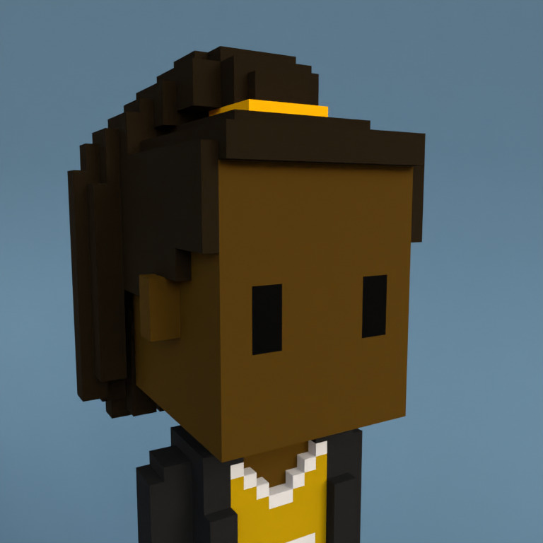 Meebit #7638 — Portrait