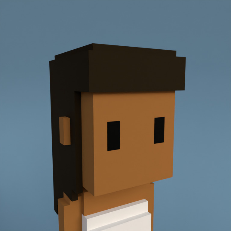 Meebit #7640 — Portrait
