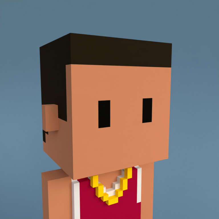 Meebit #7643 — Portrait