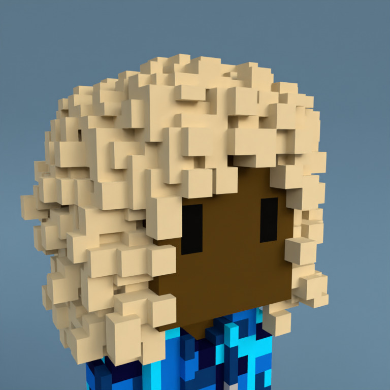 Meebit #7645 — Portrait