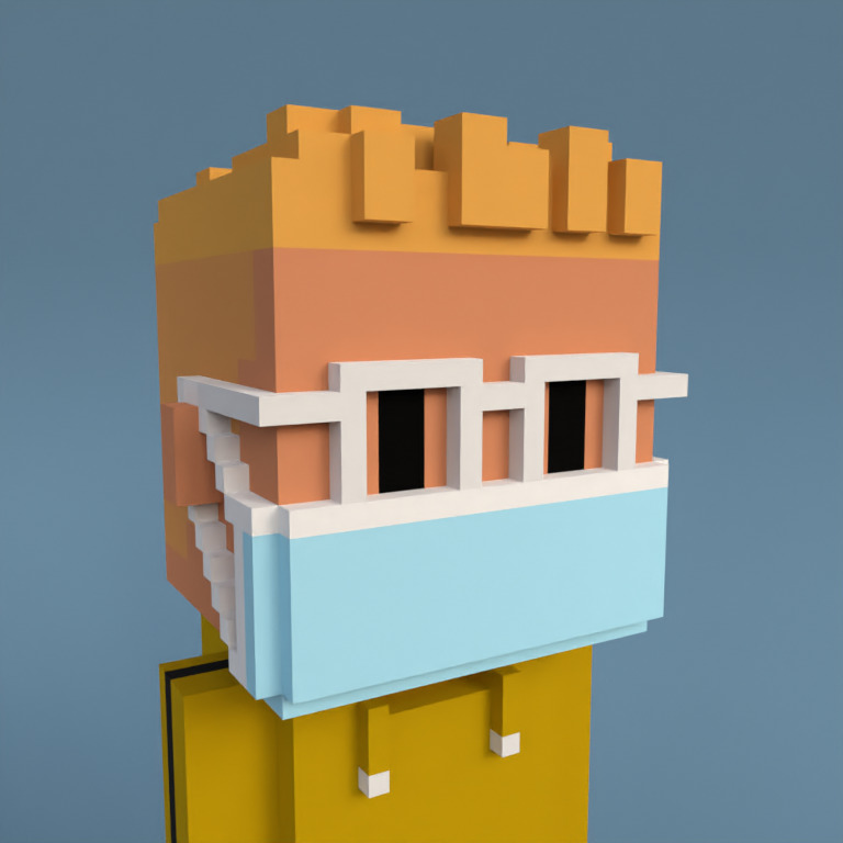 Meebit #7646 — Portrait