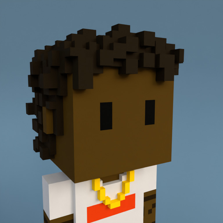 Meebit #7647 — Portrait