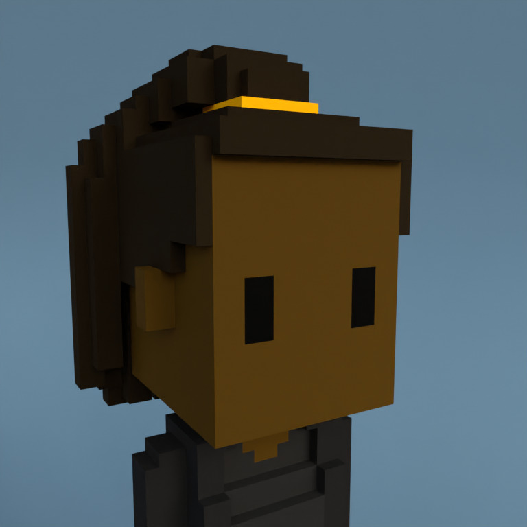 Meebit #7649 — Portrait