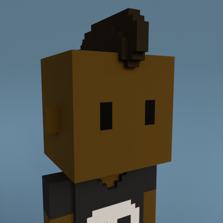 Meebit #7661 — Portrait