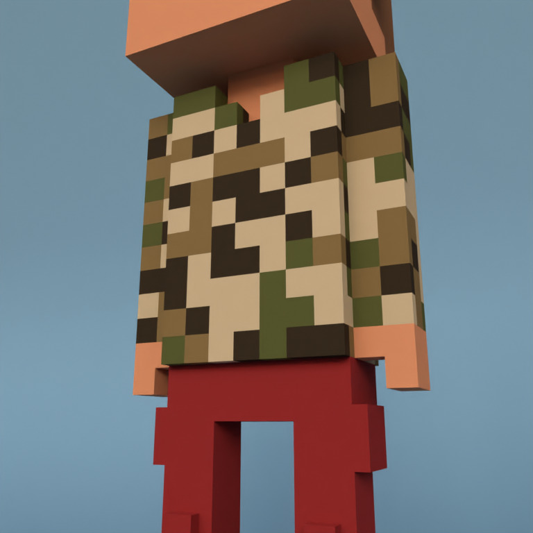 Meebit #7662 — Outfit