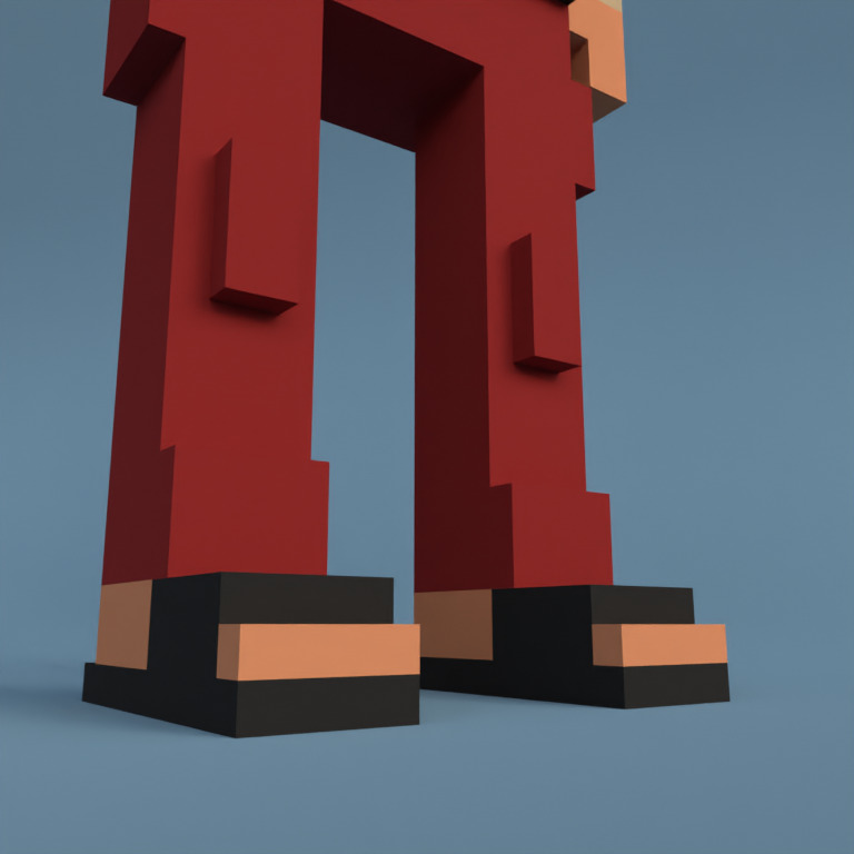 Meebit #7662 — Shoes