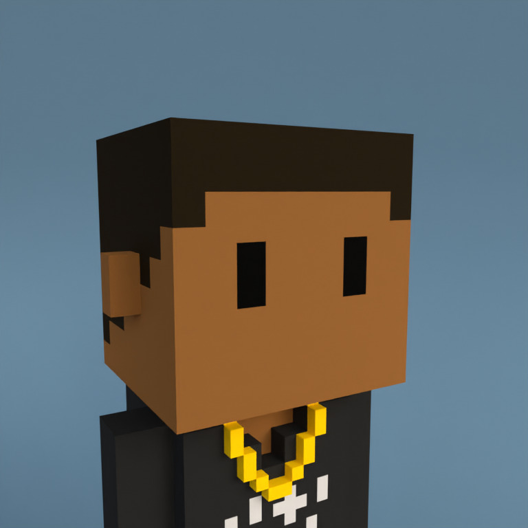 Meebit #7663 — Portrait