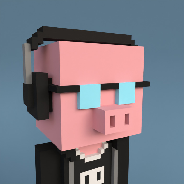 Meebit #7664 — Portrait