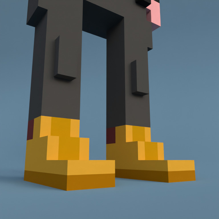 Meebit #7664 — Shoes
