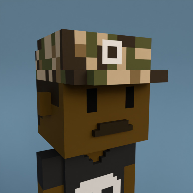 Meebit #7665 — Portrait