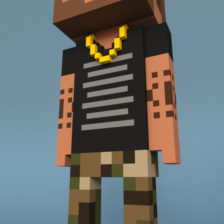 Meebit #7666 — Outfit