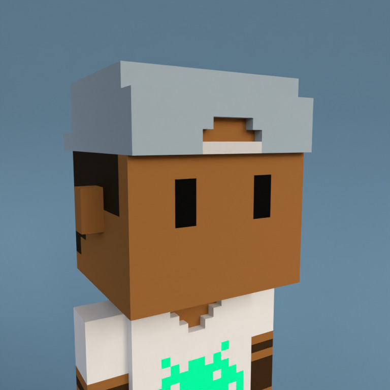 Meebit #7668 — Portrait