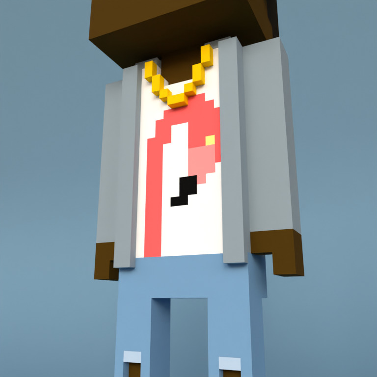 Meebit #7672 — Outfit