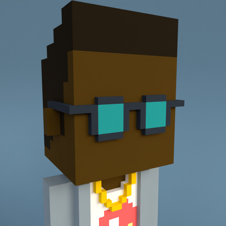 Meebit #7672 — Portrait