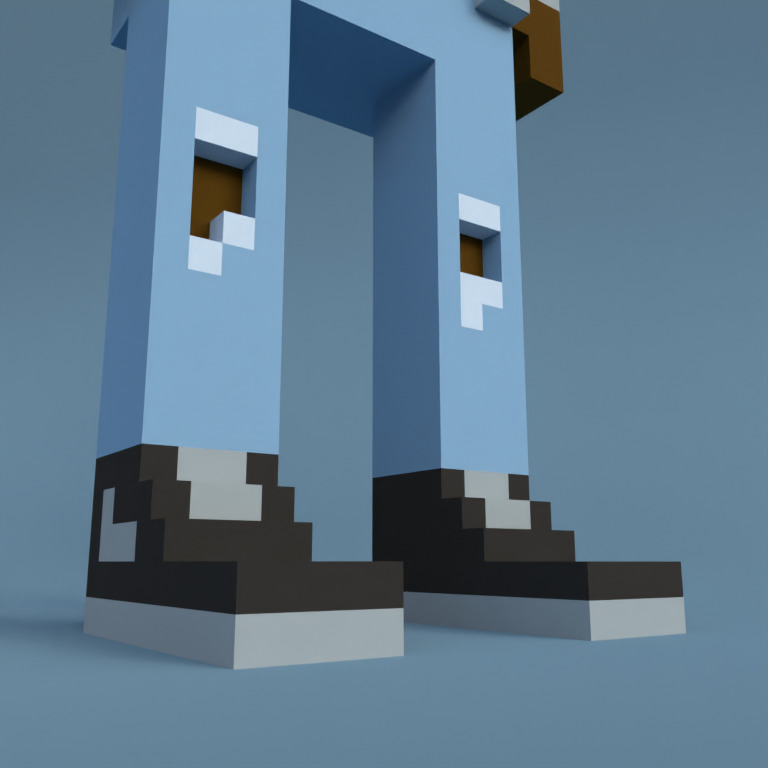 Meebit #7672 — Shoes