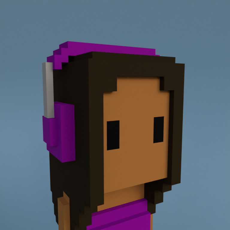 Meebit #7674 — Portrait