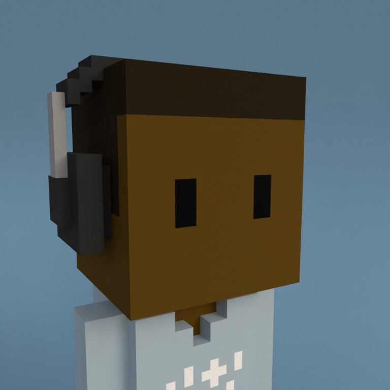 Meebit #7678 — Portrait