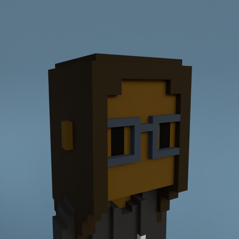 Meebit #7691 — Portrait