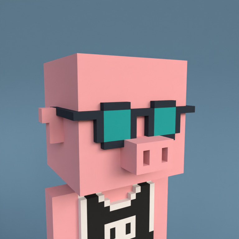 Meebit #7694 — Portrait