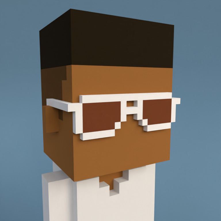 Meebit #7696 — Portrait