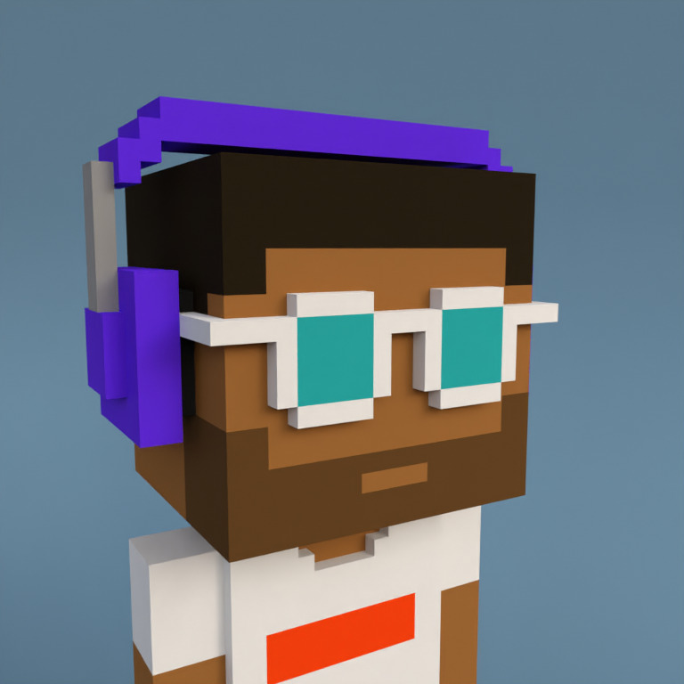 Meebit #7701 — Portrait