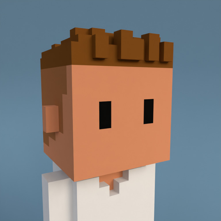 Meebit #7702 — Portrait