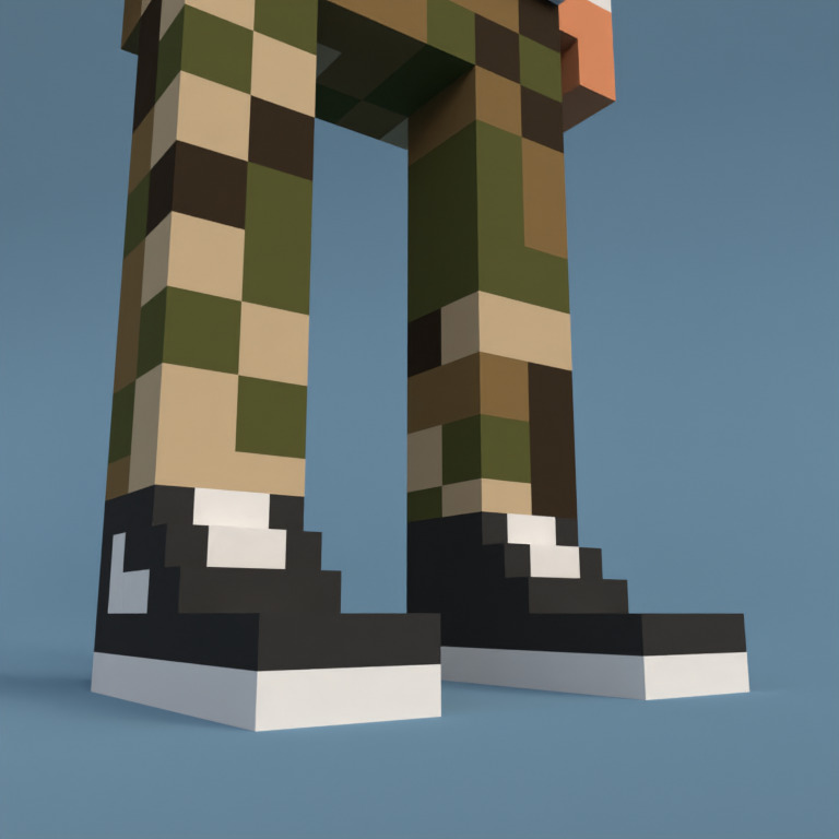 Meebit #7702 — Shoes