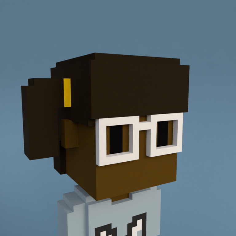 Meebit #7703 — Portrait
