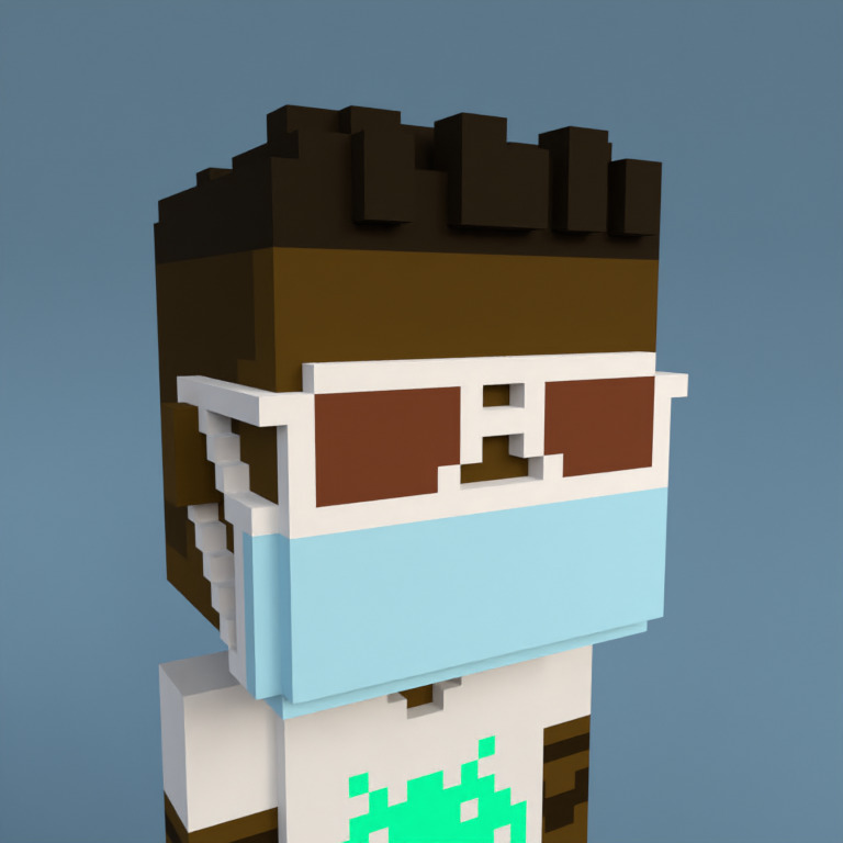 Meebit #7704 — Portrait