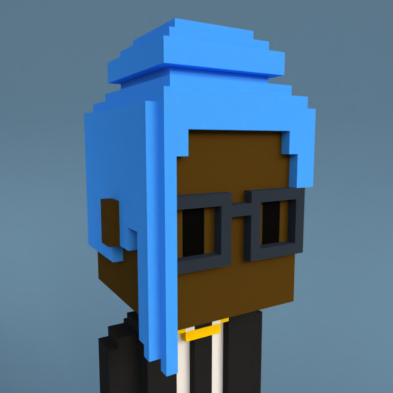 Meebit #7706 — Portrait