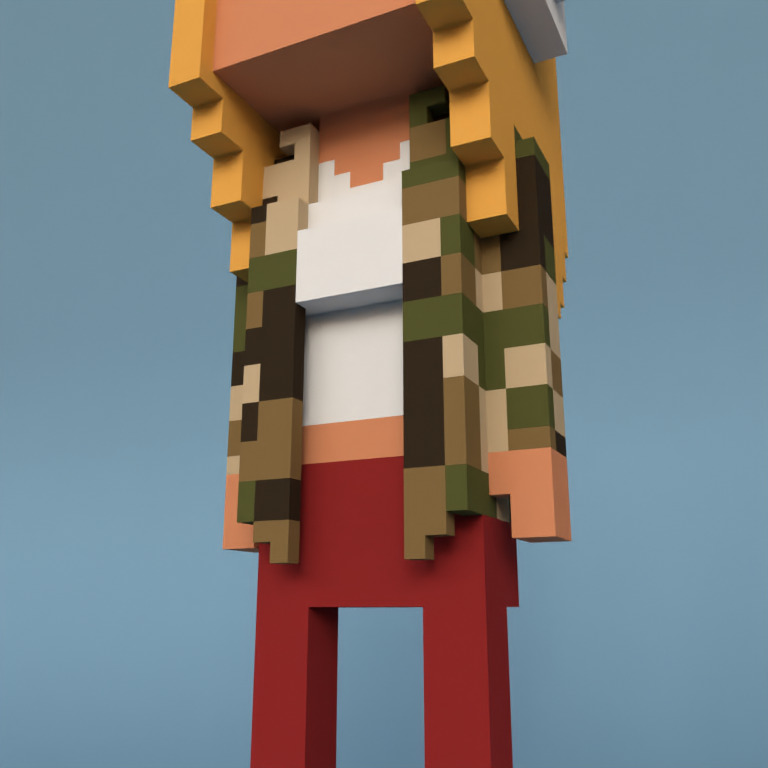 Meebit #7710 — Outfit