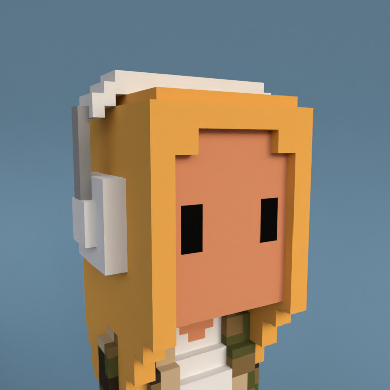 Meebit #7710 — Portrait