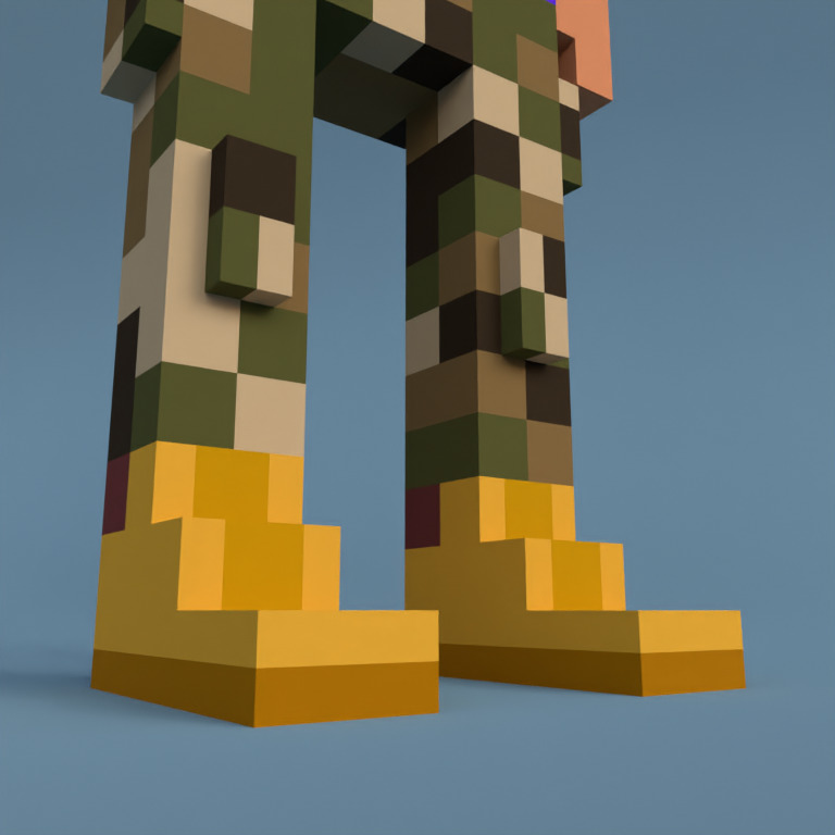 Meebit #7711 — Shoes
