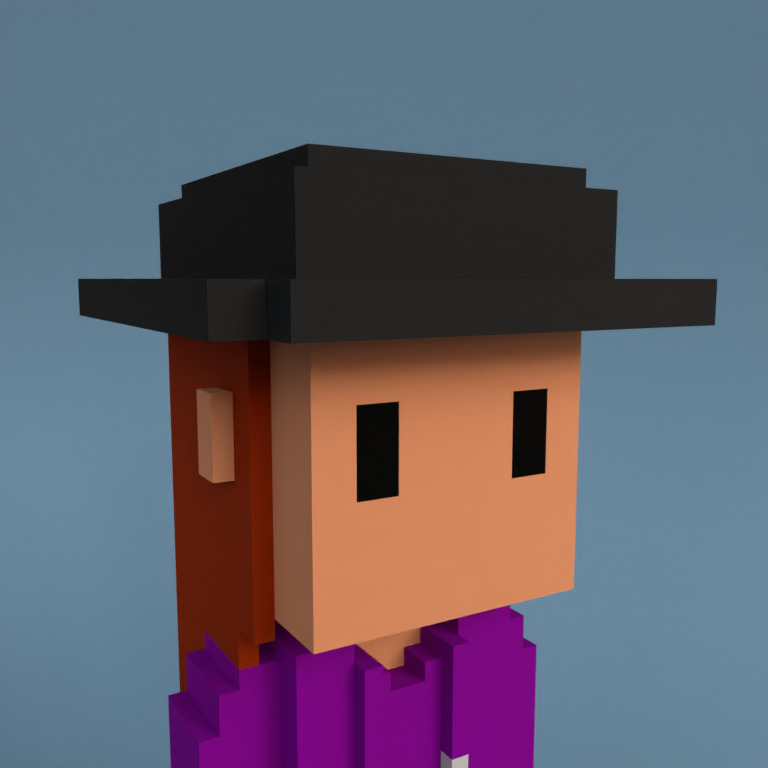 Meebit #7712 — Portrait