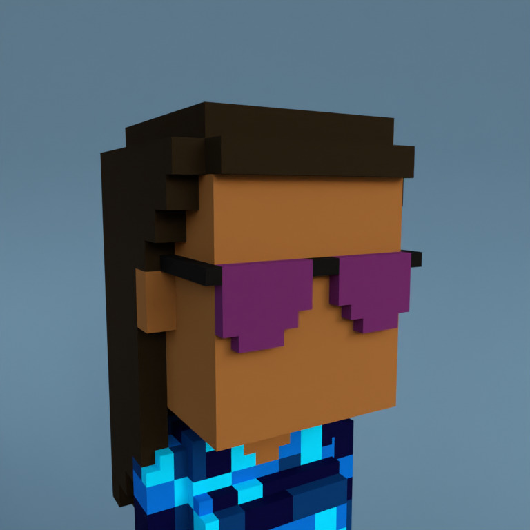 Meebit #7713 — Portrait