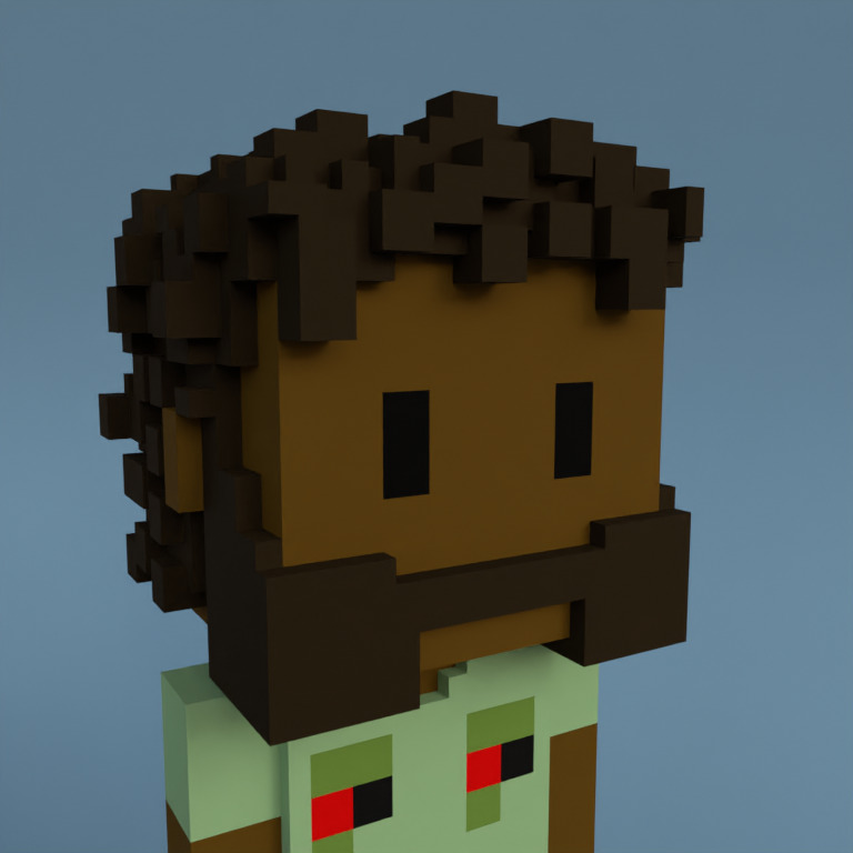Meebit #7714 — Portrait