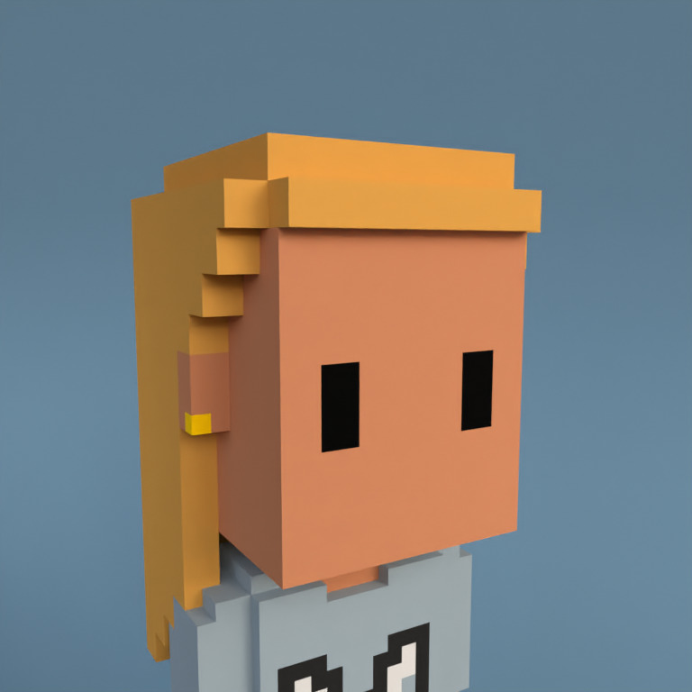 Meebit #7717 — Portrait