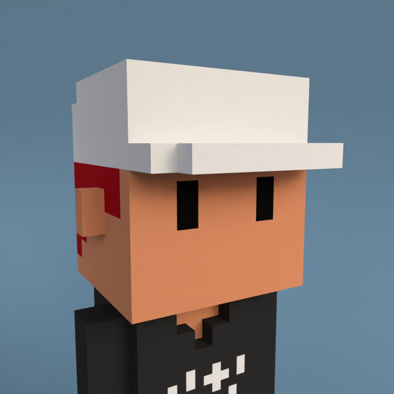 Meebit #7718 — Portrait