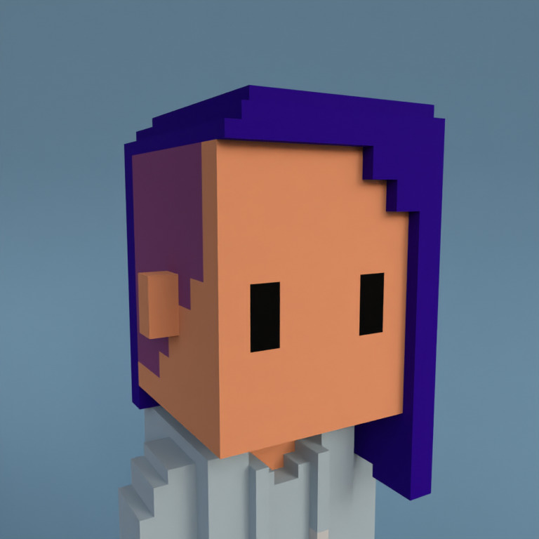 Meebit #7719 — Portrait