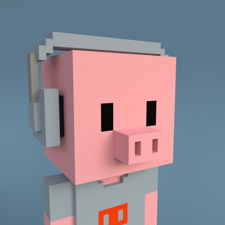 Meebit #7721 — Portrait
