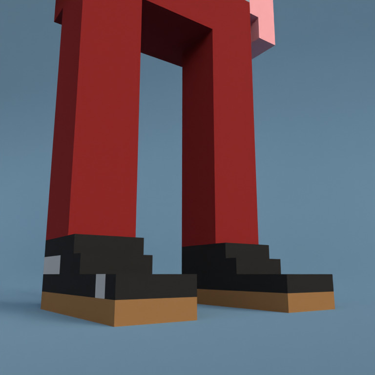 Meebit #7721 — Shoes