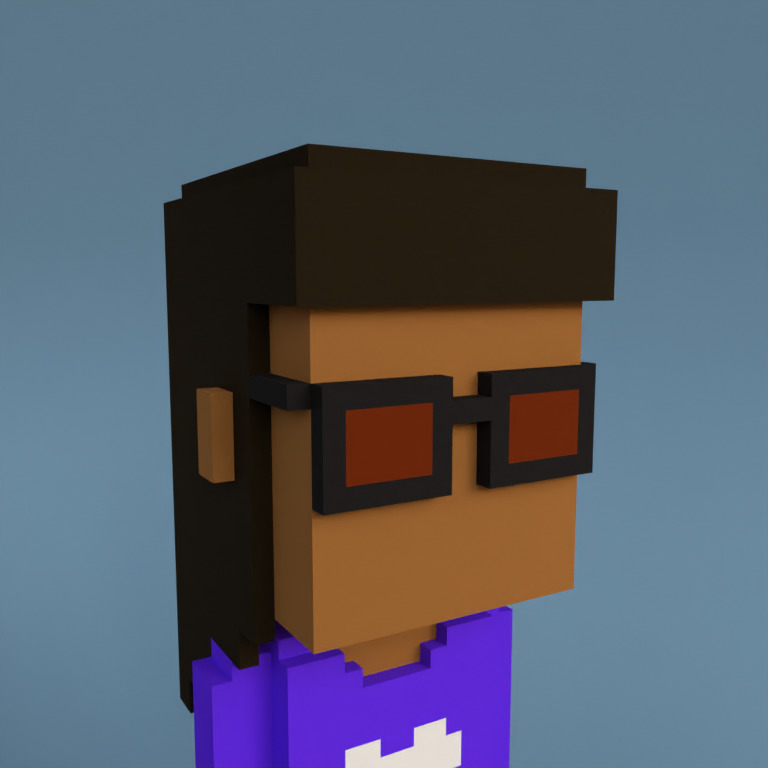 Meebit #7724 — Portrait