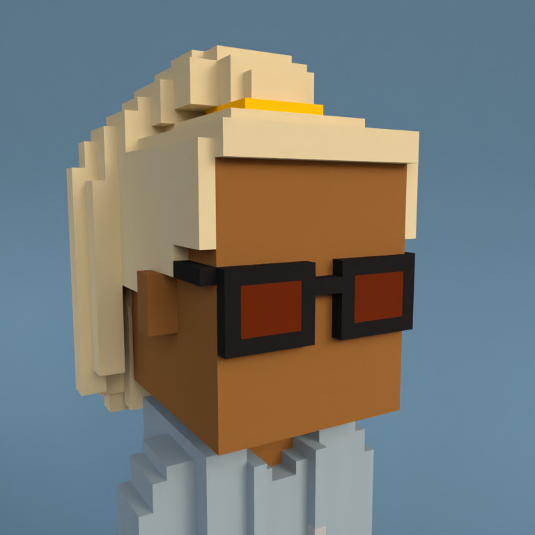 Meebit #7729 — Portrait