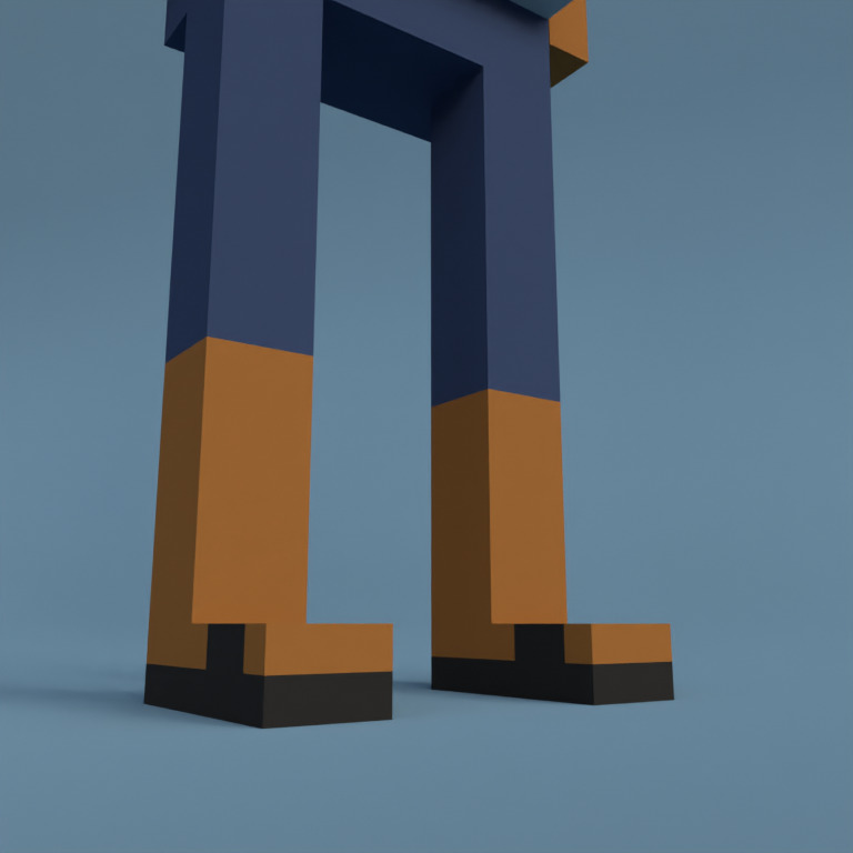 Meebit #7729 — Shoes
