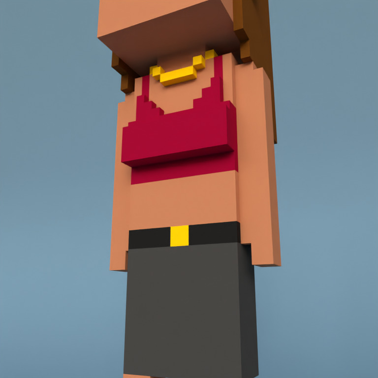 Meebit #7732 — Outfit