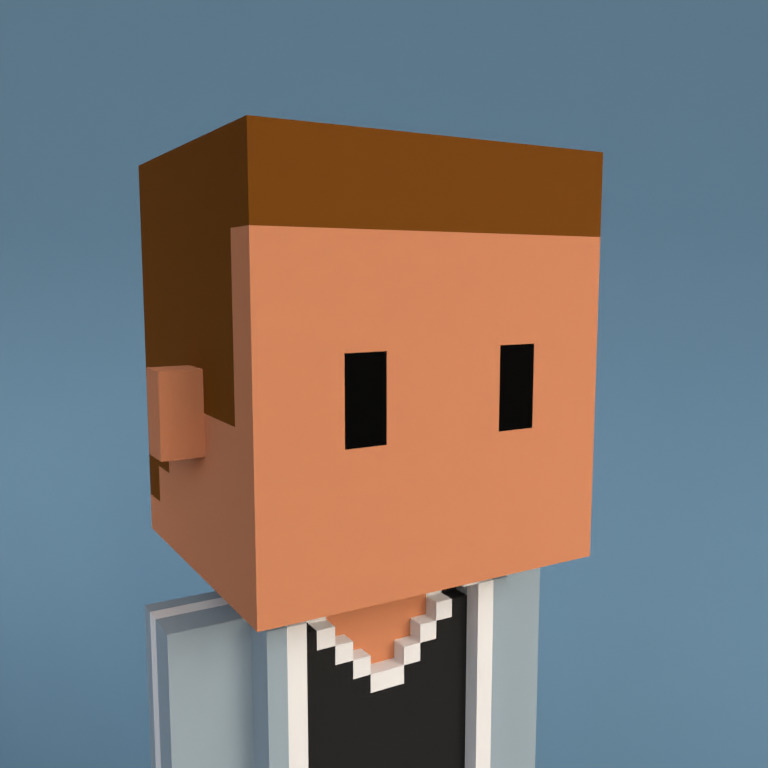 Meebit #7733 — Portrait