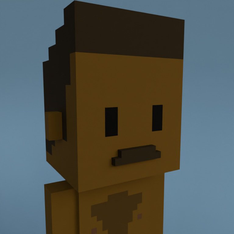 Meebit #7735 — Portrait